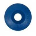 Plastic cup washer 6mm blue