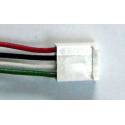 Câble pour capteur LEM HASS 4 broches +5V 1 connecteur