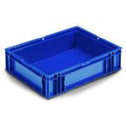 Stacking container 10 liters plastic blue