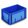 Bac plastique 60L 600x400x320 bleu
