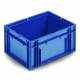 Bac plastique 19L 300x400x214 bleu