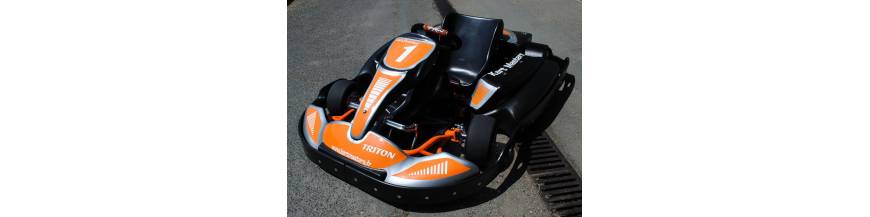 Rental electric go-kart
